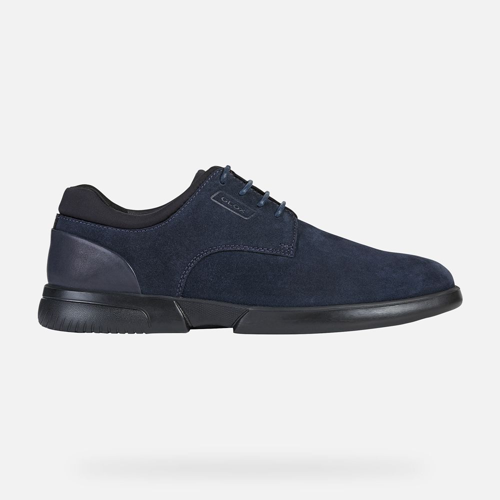 Sapatos Casuais Geox Homem Azul Marinho - Smoother - MPCIV0438